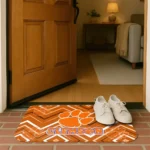 clemson-tigers-chevron-geometrics-orange-doormat-best-selling.webp