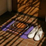 clemson-tigers-hexagon-oval-orange-doormat-best-selling.webp
