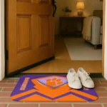 clemson-tigers-ninja-mesh-orange-doormat-best-selling.webp