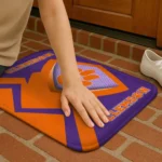 clemson-tigers-ninja-mesh-orange-doormat-best-selling.webp