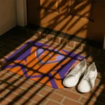 clemson-tigers-ninja-mesh-orange-doormat-best-selling.webp
