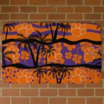 clemson-tigers-palm-silhouette-orange-black-doormat-best-selling.webp