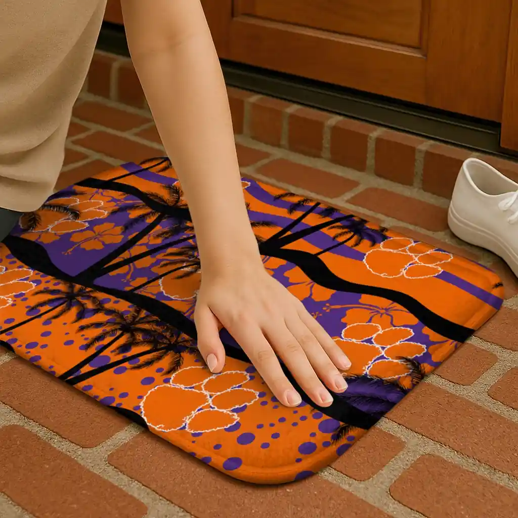 clemson-tigers-palm-silhouette-orange-black-doormat-premium-grade.webp