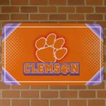 clemson-tigers-silver-halftone-orange-doormat-best-selling.webp