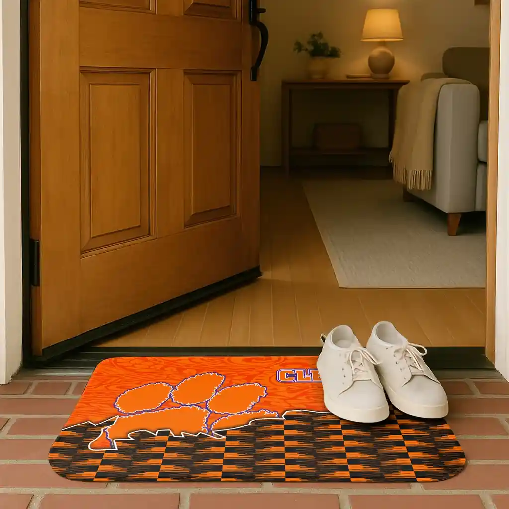 clemson-tigers-tribal-detailing-orange-black-doormat-fashion-forward.webp