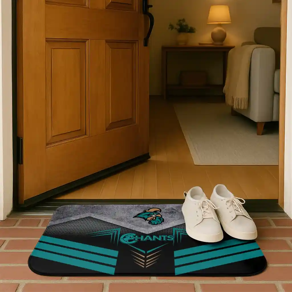 coastal-carolina-chanticleers-chevron-points-green-black-doormat-fashion-forward.webp