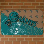 Coastal Carolina Chanticleers Football Pride Green Doormat