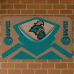 Coastal Carolina Chanticleers Ninja Mesh Green Doormat