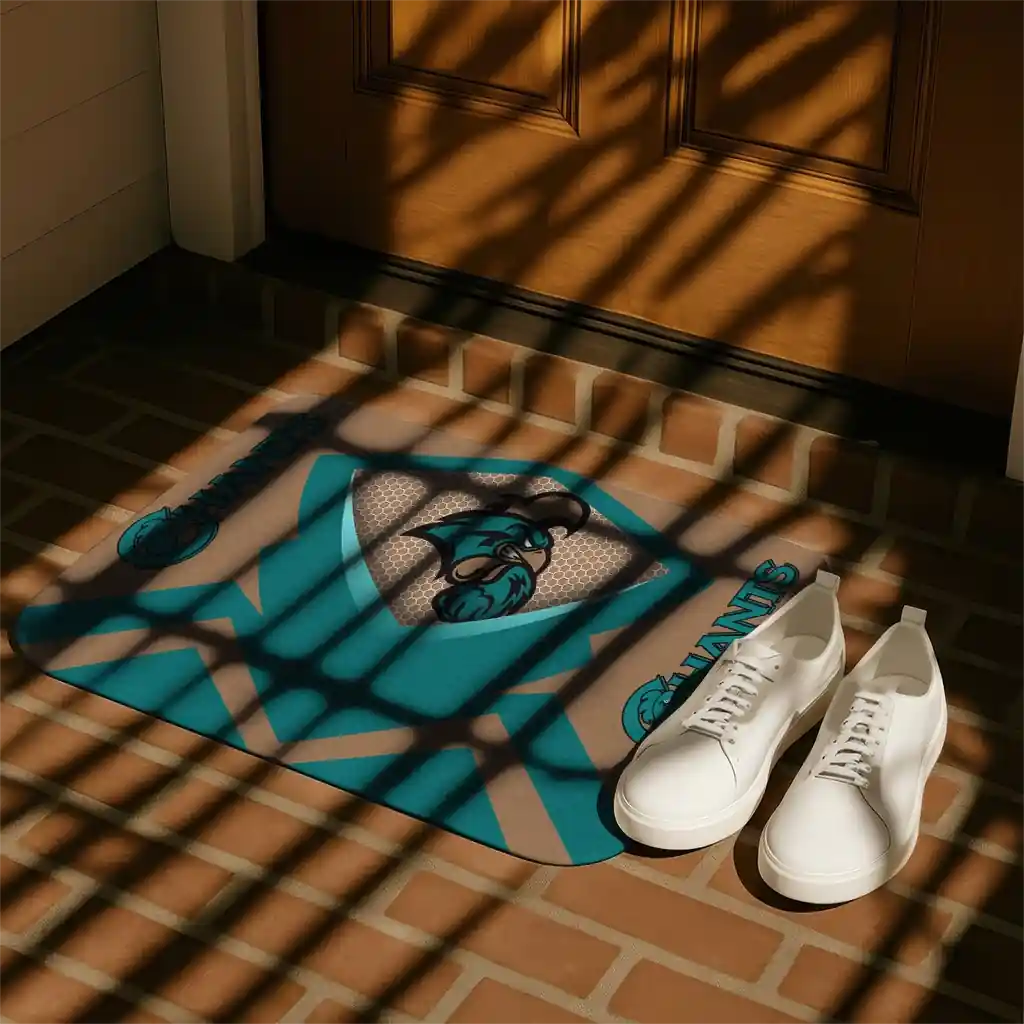 coastal-carolina-chanticleers-ninja-mesh-green-doormat-trendy.webp