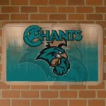 Coastal Carolina Chanticleers Pixel Blur Green Doormat