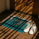 coastal-carolina-chanticleers-pixel-blur-green-doormat-best-selling.webp