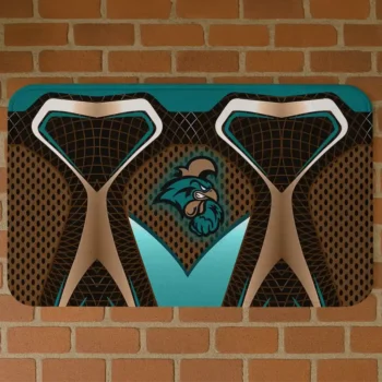 Coastal Carolina Chanticleers Torso Pattern Doormat