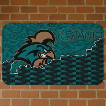 Coastal Carolina Chanticleers Tribal Detailing Green Black Doormat