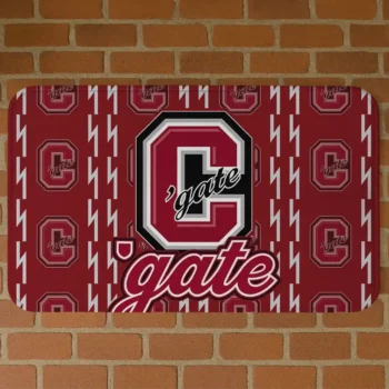 Colgate Raiders Bolt Row Maroon Doormat