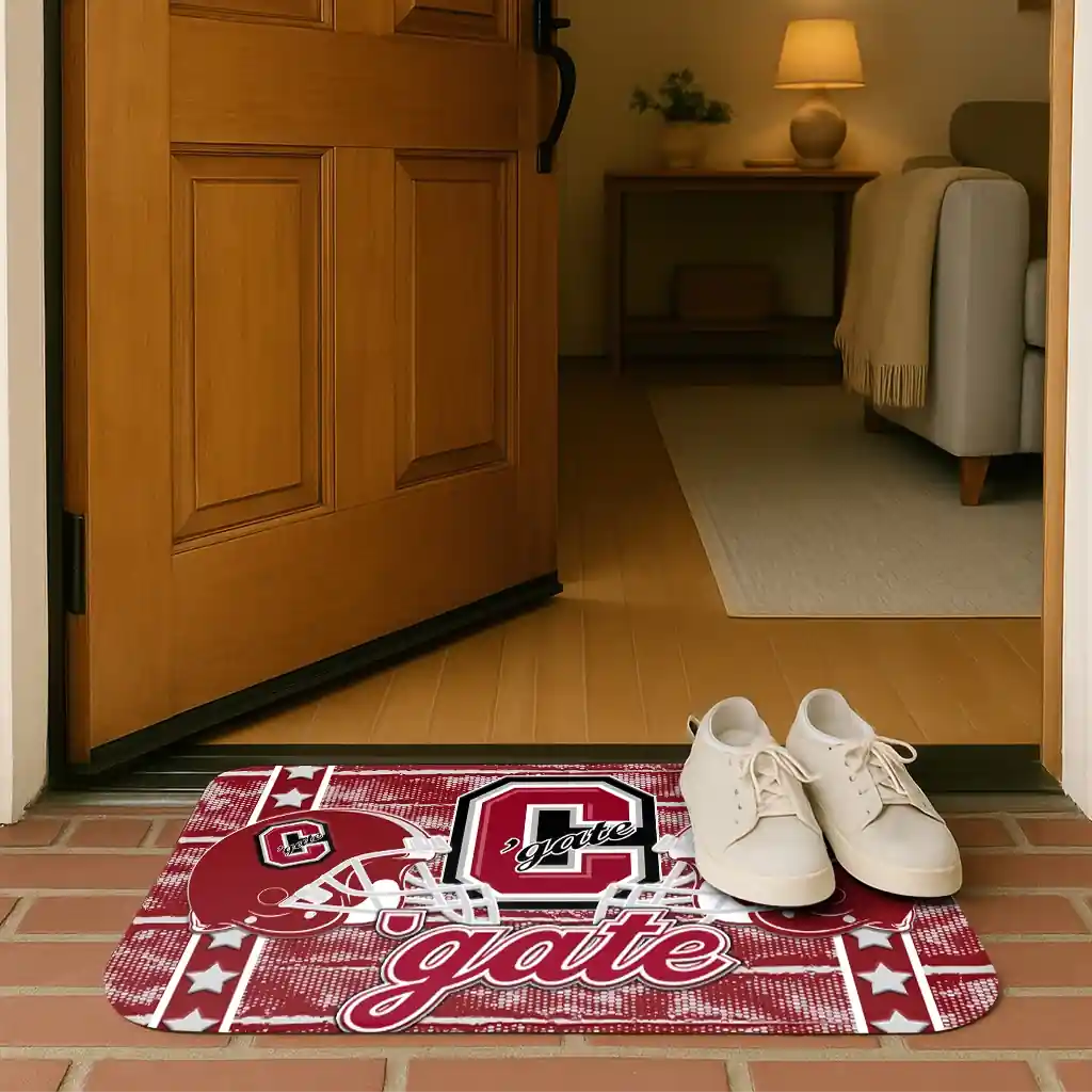 colgate-raiders-helmet-illustration-maroon-doormat-fashion-forward.webp