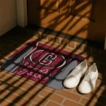 colgate-raiders-hexagon-oval-maroon-doormat-best-selling.webp