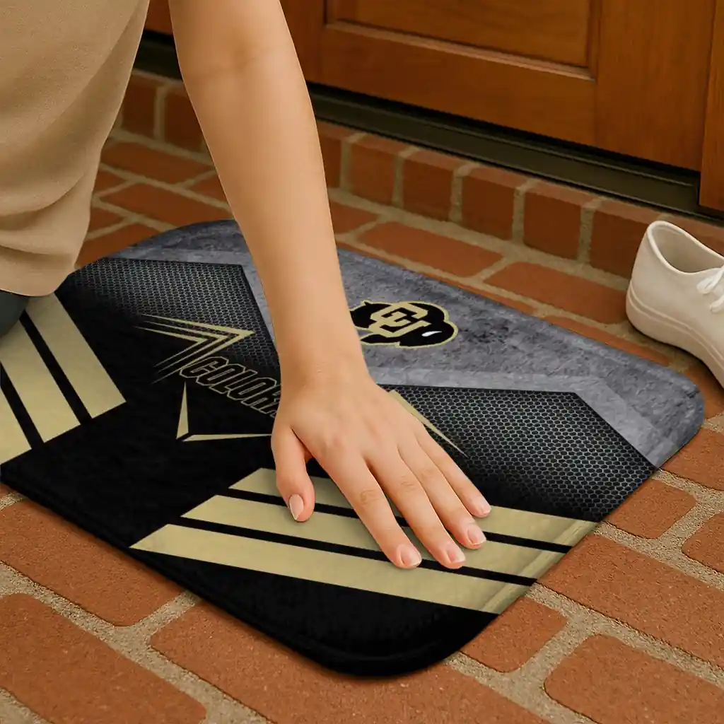 colorado-buffaloes-chevron-points-gold-black-doormat-premium-grade.webp