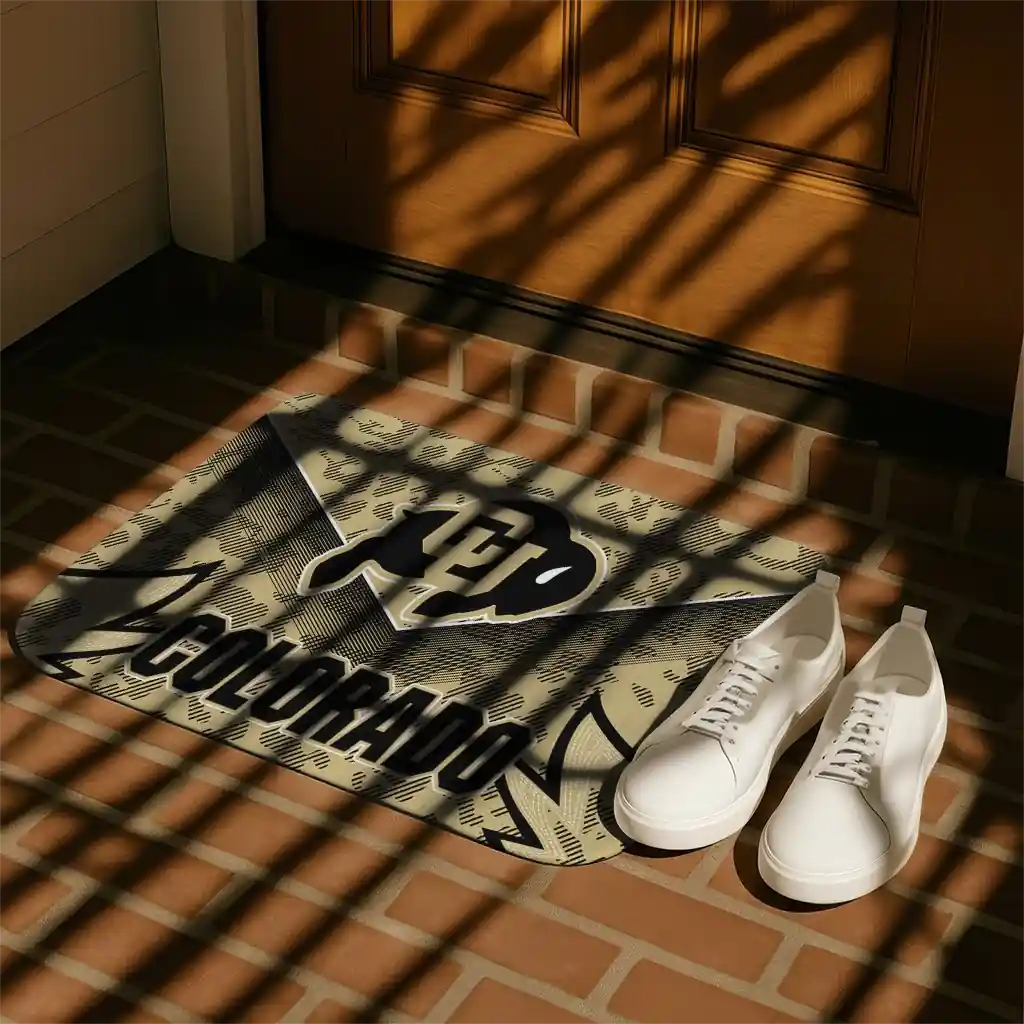 colorado-buffaloes-layered-lines-gold-doormat-trendy.webp