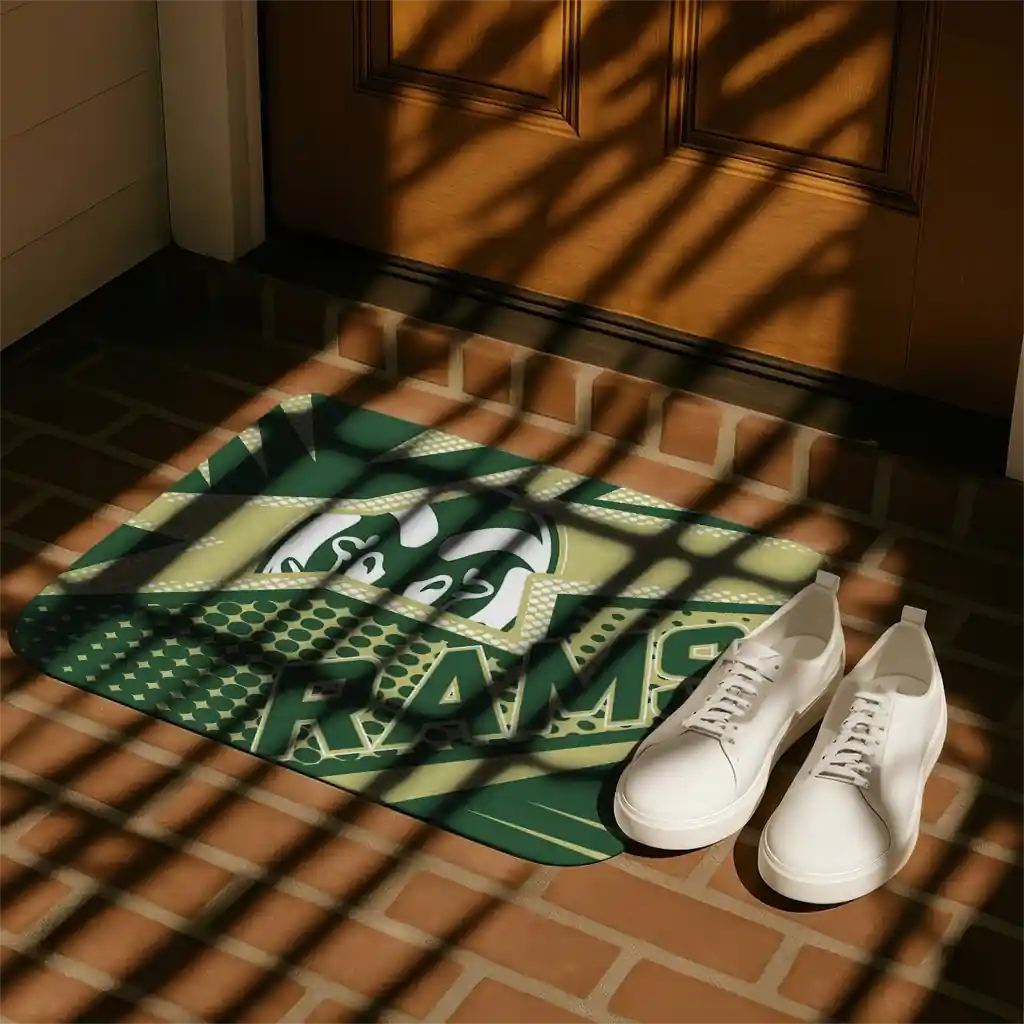 colorado-state-rams-sharp-flash-green-doormat-trendy.webp