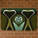 Colorado State Rams Torso Pattern Doormat