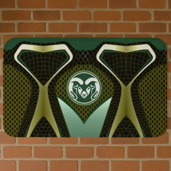 Colorado State Rams Torso Pattern Doormat