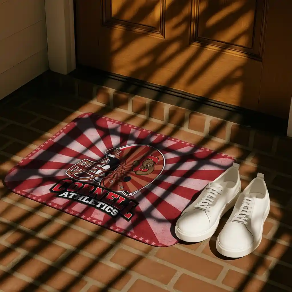 cornell-big-red-helmet-centerpiece-red-doormat-trendy.webp