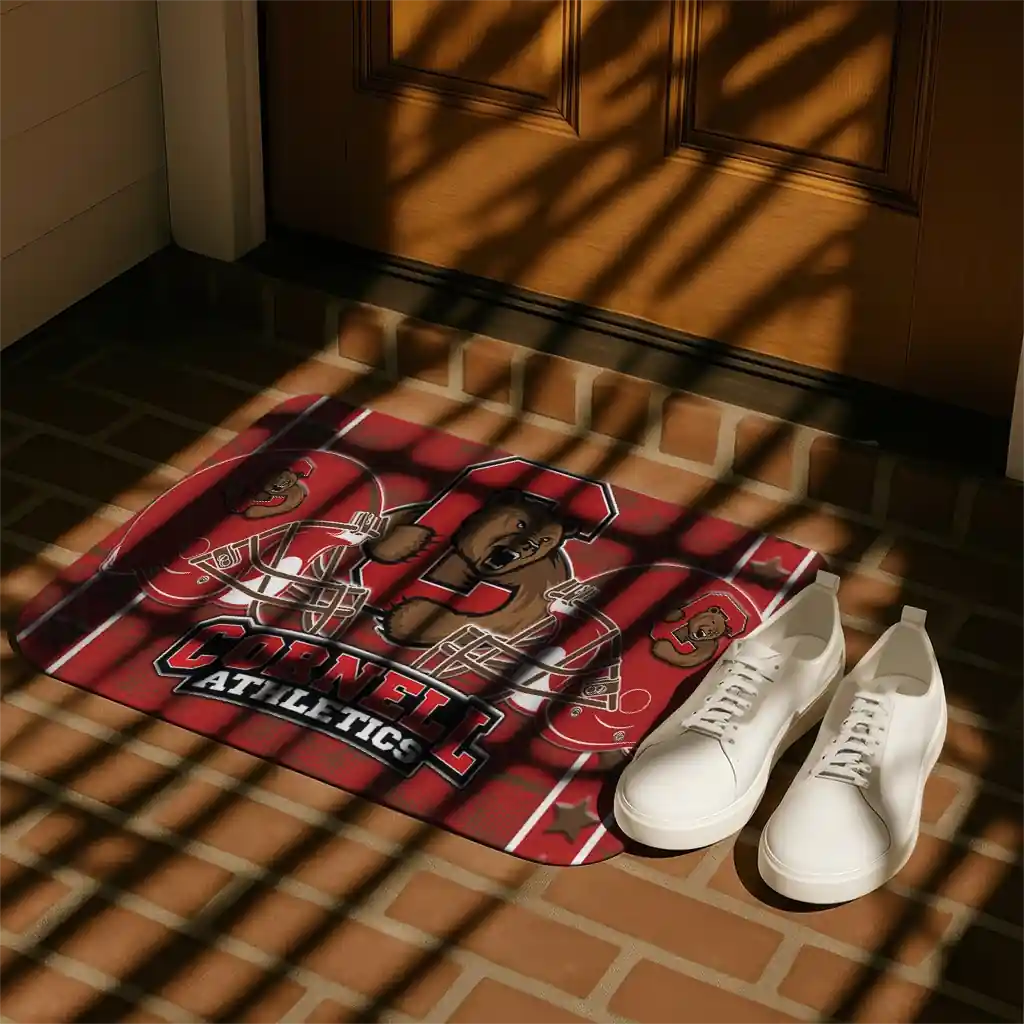 cornell-big-red-helmet-illustration-red-doormat-trendy.webp