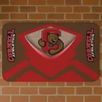 Cornell Big Red Ninja Mesh Red Doormat