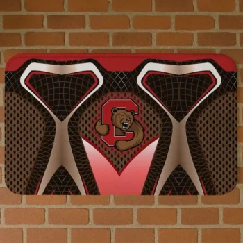 Cornell Big Red Torso Pattern Doormat