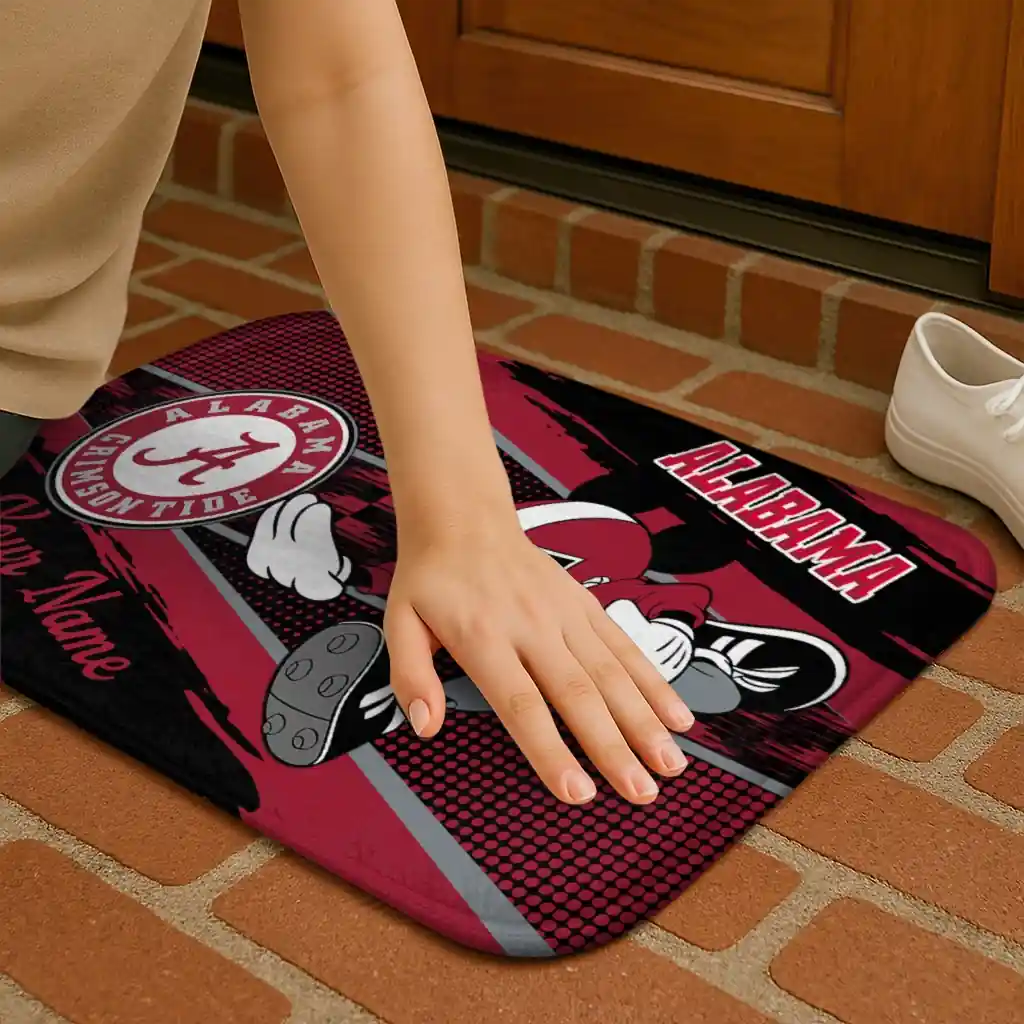 custom-alabama-crimson-tide-mickey-quarterback-crimson-black-doormat-premium-grade.webp
