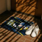 custom-marquette-golden-eagles-mickey-quarterback-blue-black-doormat-best-selling.webp