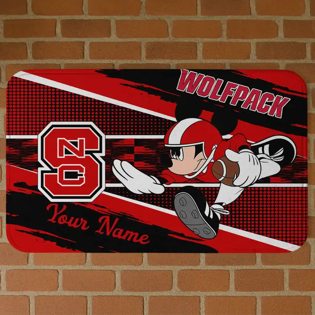 custom-nc-state-wolfpack-mickey-quarterback-red-black-doormat-best-selling.webp custom nc state wolfpack mickey quarterback red black doormat best selling