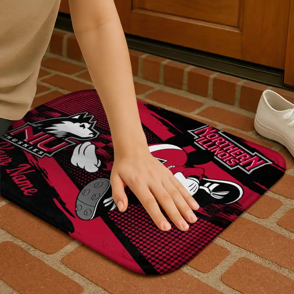 custom-northern-illinois-huskies-mickey-quarterback-red-black-doormat-premium-grade.webp