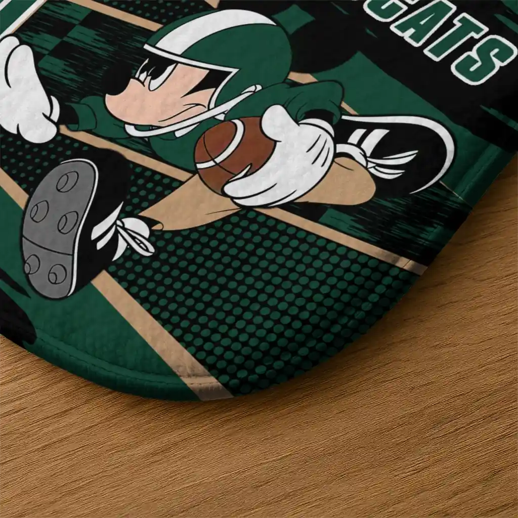 custom-ohio-bobcats-mickey-quarterback-green-black-doormat-latest-model.webp
