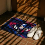 custom-smu-mustangs-mickey-quarterback-blue-black-doormat-best-selling.webp