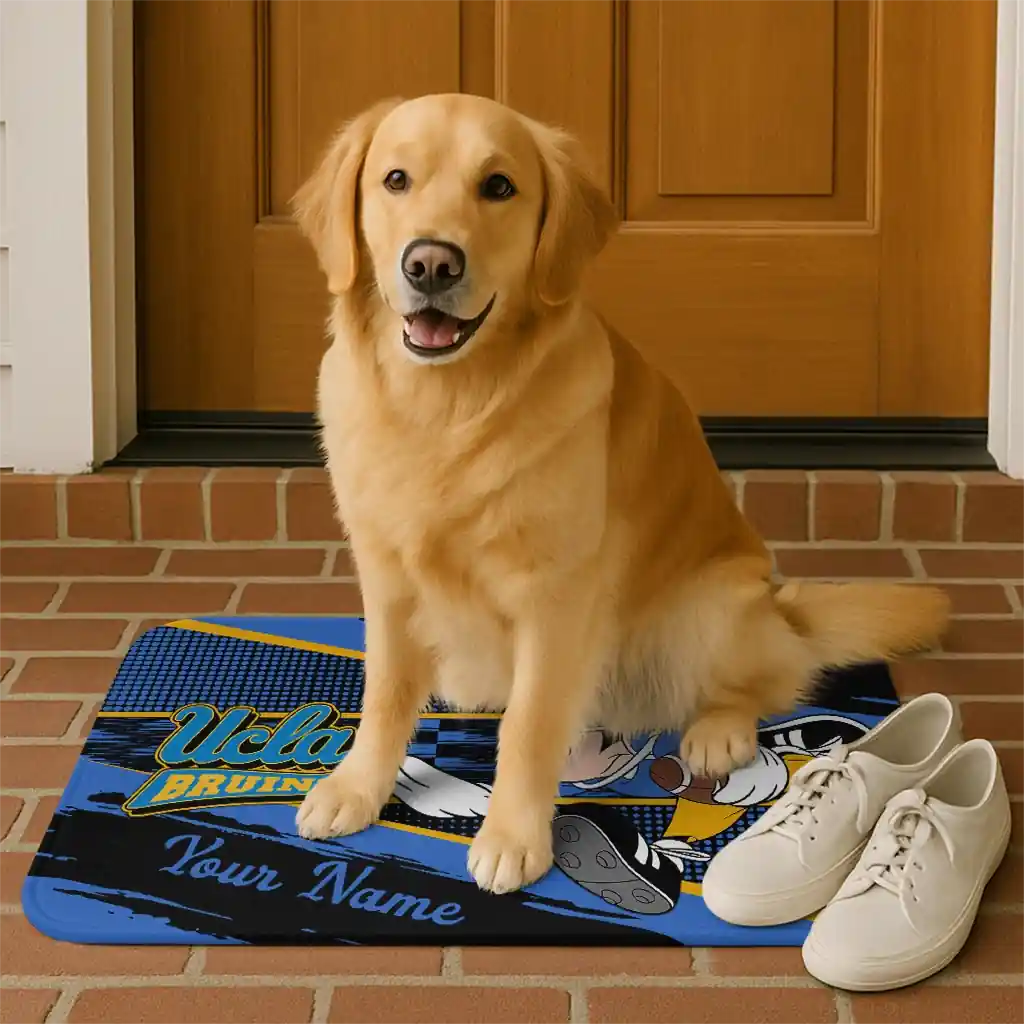custom-ucla-bruins-mickey-quarterback-blue-black-doormat-high-quality.webp