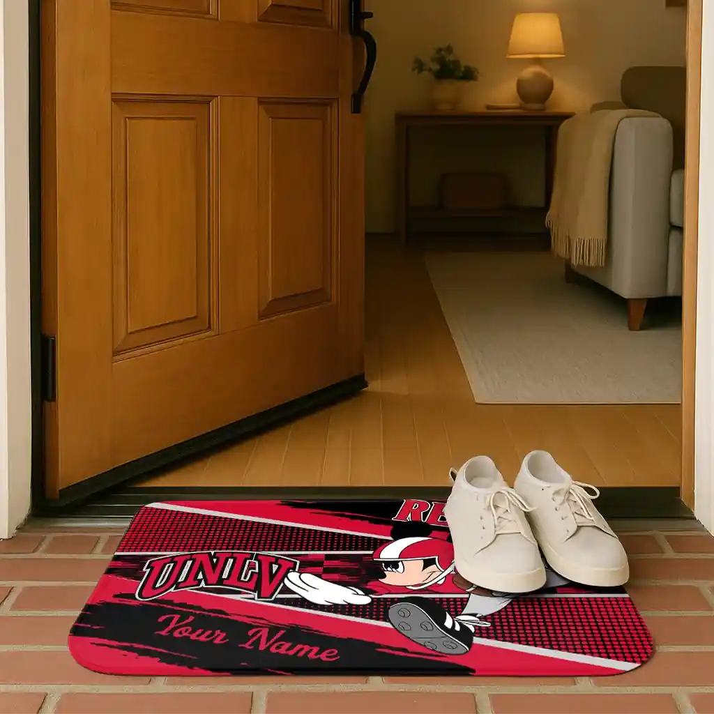 custom-unlv-rebels-mickey-quarterback-red-black-doormat-fashion-forward.webp