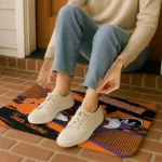 customized-clemson-tigers-mickey-quarterback-orange-black-doormat-best-selling.webp