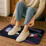 customized-gonzaga-bulldogs-mickey-quarterback-blue-black-doormat-best-selling.webp