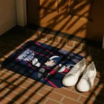 customized-gonzaga-bulldogs-mickey-quarterback-blue-black-doormat-best-selling.webp