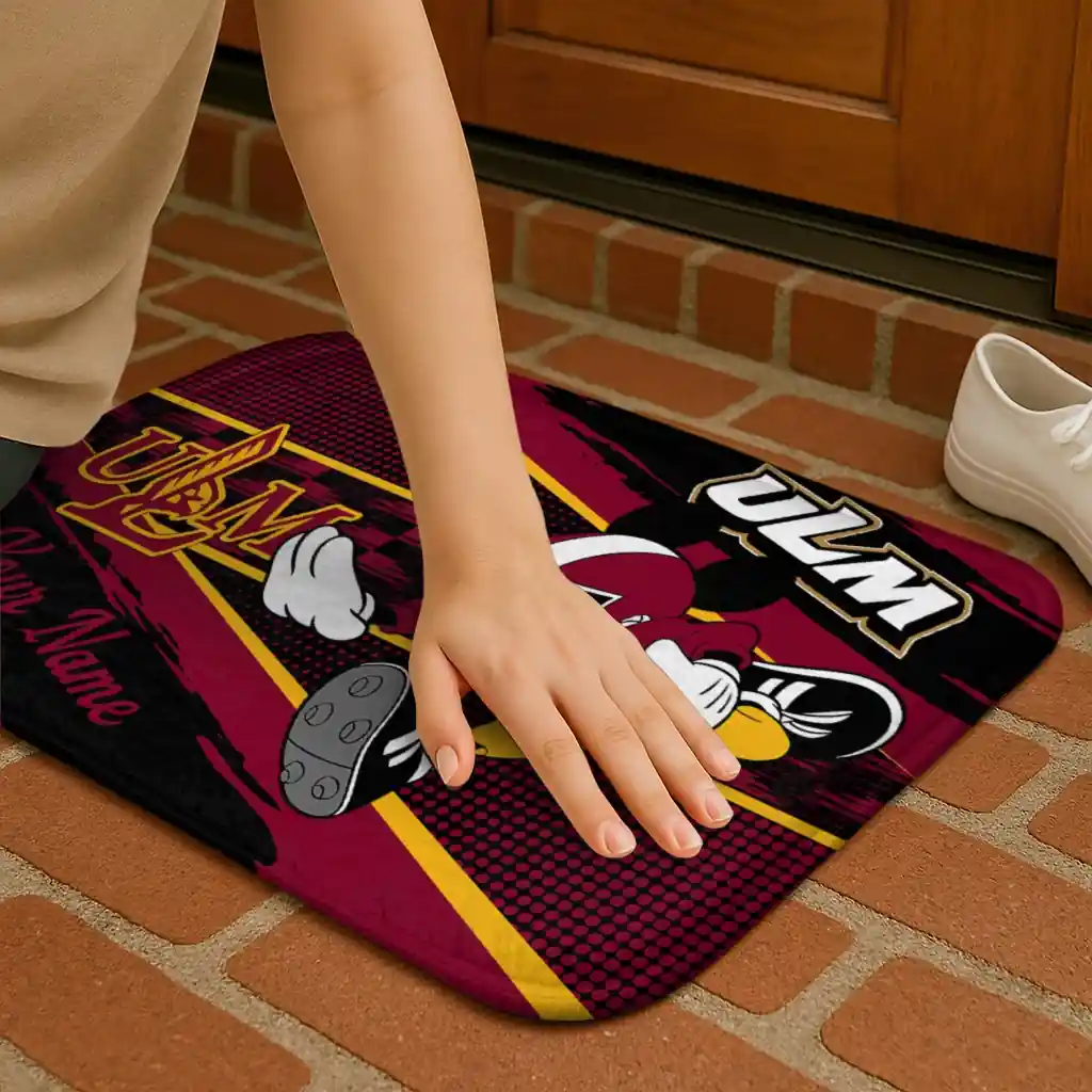 customized-louisiana-monroe-warhawks-mickey-quarterback-red-black-doormat-premium-grade.webp