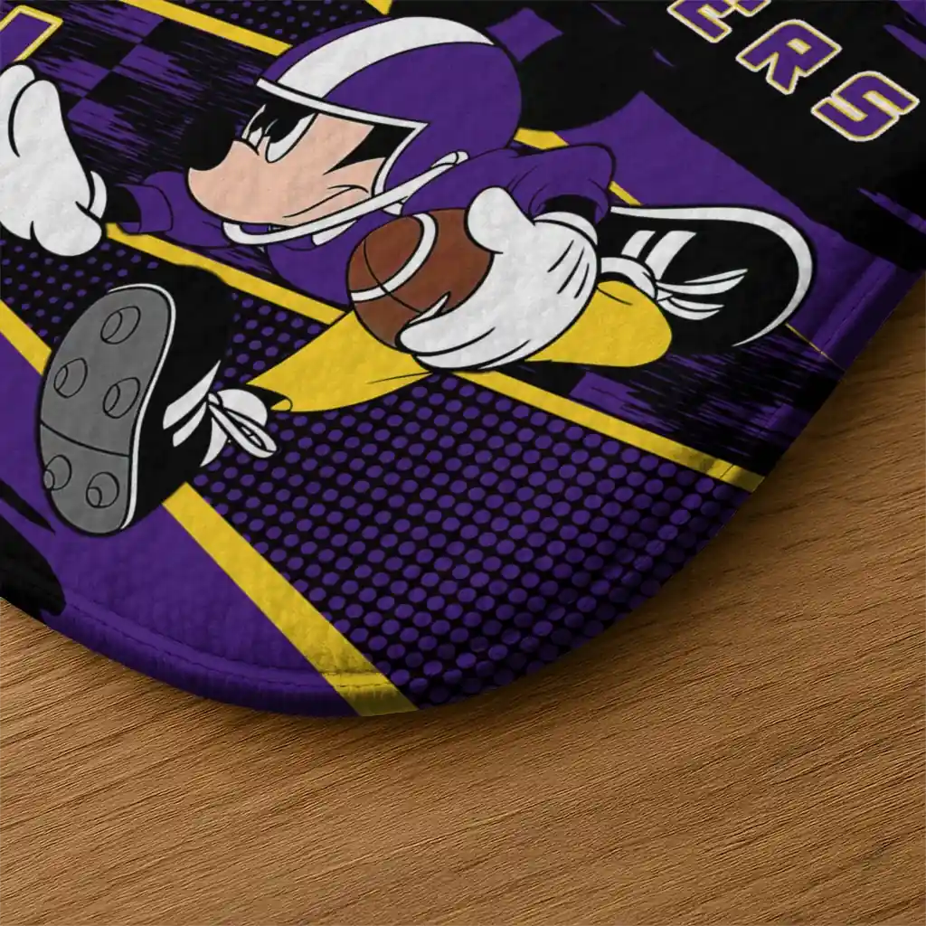 customized-lsu-tigers-mickey-quarterback-purple-black-doormat-latest-model.webp