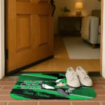 customized-marshall-thundering-herd-mickey-quarterback-green-black-doormat-best-selling.webp