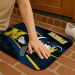 customized-michigan-wolverines-mickey-quarterback-blue-black-doormat-best-selling.webp