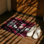 customized-new-mexico-lobos-mickey-quarterback-red-black-doormat-best-selling.webp