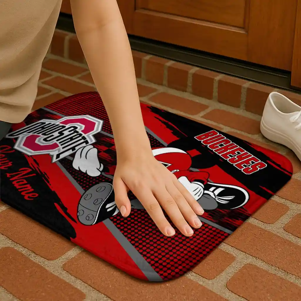 customized-ohio-state-buckeyes-mickey-quarterback-scarlet-black-doormat-premium-grade.webp