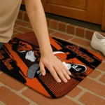 customized-oregon-state-beavers-mickey-quarterback-orange-black-doormat-best-selling.webp
