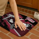customized-troy-trojans-mickey-quarterback-red-black-doormat-best-selling.webp