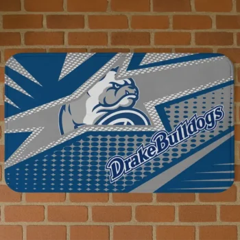 Drake Bulldogs Sharp Flash Blue Doormat