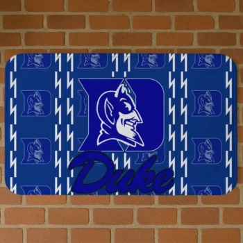 Duke Blue Devils Bolt Row Blue Doormat